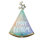 Happy Birthday Pastel Dream Hat 36″ Foil Balloon by Anagram from Instaballoons
