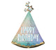 Happy Birthday Pastel Dream Hat 36″ Balloon