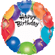 Happy Birthday Personalize 18″ Balloon