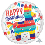 Happy Birthday Pinata 18″ Foil Balloon by Anagram from Instaballoons