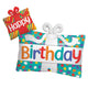 Happy Birthday Presents 39″ Balloon