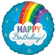 Happy Birthday Rainbow 18″ Balloon