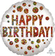 Happy Birthday Satin Sequins 28″ Balloon