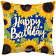 Feliz Cumpleaños Girasoles Globo 18″