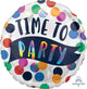 Happy Birthday Time to Party 18″ Balloon