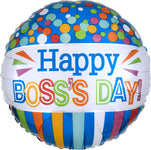 Happy Boss's Day 18″ Foil Balloon by Anagram from Instaballoons