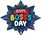 Happy Boss's Day Burst 32″ Foil Balloon by Betallic from Instaballoons