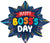 Happy Boss's Day Burst 32″ Foil Balloon by Betallic from Instaballoons