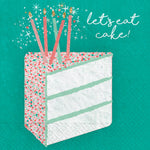 Happy Cake Day Beverage Napkins 5″ by Amscan from Instaballoons