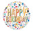 Happy Confetti Birthday 18″ Foil Balloon by Anagram from Instaballoons
