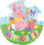 Happy Easter 18″ Foil Balloon by Anagram from Instaballoons