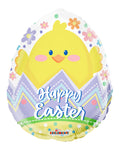 Happy Easter Egg Shape 18″ Foil Balloon by Convergram from Instaballoons