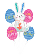Happy Easter Funny Bunny Balloon Bouquet
