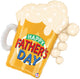 Happy Father's Day Beer Mug 27″ Balloon