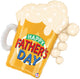 Happy Father's Day Beer Mug 27″ Balloon