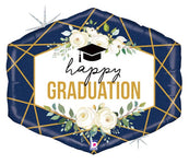 Happy Graduation 30″ Foil Balloon by Betallic from Instaballoons