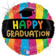 Happy Graduation (requires heat-sealing) 9″ Balloon