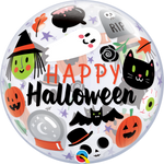 Happy Halloween Everything 22″ Bubble Balloon by Qualatex from Instaballoons