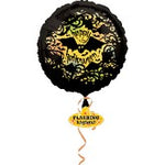 Happy Halloween Flashing Lights 30″ Foil Balloon by Anagram from Instaballoons