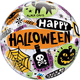Happy Halloween Messages Bubble 22″ Bubble Balloon