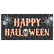 Happy Halloween Plastic Banner