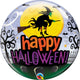 Feliz Halloween Bruja Burbuja 22″ Globo Burbuja