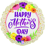Happy Mother's Day (requires heat-sealing) 9″ Foil Balloon by Betallic from Instaballoons