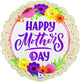 Happy Mother's Day (requires heat-sealing) 9″ Balloon