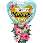 Happy Mother's Day Bouquet 38″ Foil Balloon by Qualatex from Instaballoons