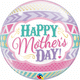 Happy Mother's Day Dots 22″ Bubble Balloon