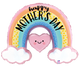 Happy Mother's Day Pastel Rainbow 29″ Balloon