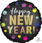 Happy New Year 18″ Foil Balloon by Anagram from Instaballoons