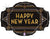 Happy New Year 32″ Foil Balloon by Betallic from Instaballoons