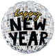 Happy New Year Disco Ball 28″ Balloon
