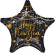 Globo Happy New Year Star Midnight Hour 28″