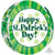 Happy St. Patrick's Day Orbz 16″ Foil Balloon by Anagram from Instaballoons