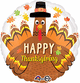 Happy Thanksgiving 18″ Balloon