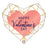 Happy Valentine's Day Geometric 29″ Foil Balloon by Betallic from Instaballoons