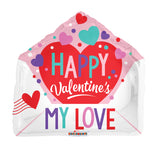 Happy Valentine's My Love 28″ Foil Balloon by Convergram from Instaballoons