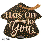 Hats Off To You 18 Foil Balloon by Convergram from Instaballoons