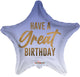 Have A Great Birthday Star 18″ Balloon