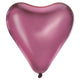 Heart Satin Flamingo 12″ Latex Balloons (6 count)