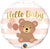 Hello Baby Bear Pink 18″ Foil Balloon by Qualatex from Instaballoons