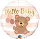Hello Baby Bear Pink 18″ Balloon