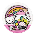 Hello Kitty Plates 7″ by Unique from Instaballoons