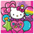 Hello Kitty Rainbow Luncheon Napkins by Amscan from Instaballoons