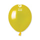 Metallic Metal Yellow 5″ Latex Balloons (100 count)