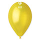Metallic Metal Yellow 12″ Latex Balloons (50 count)