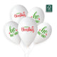 Ho, Ho, Ho Merry Christmas 13″ Latex Balloons (50 count)
