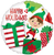 Holidays Adorable Christmas Elf 18″ Foil Balloon by Anagram from Instaballoons